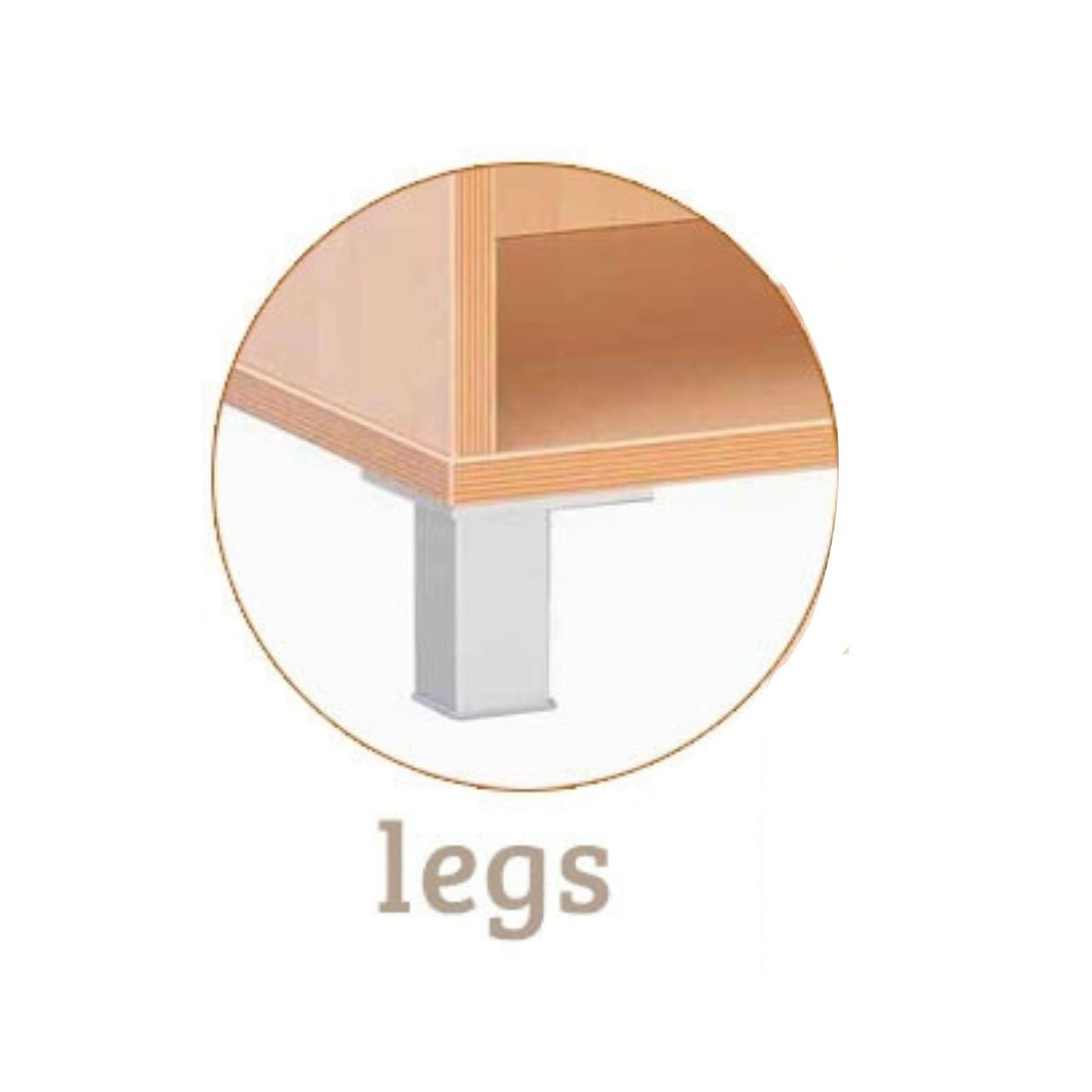Flexi M cabinet - Choose Legs, Castors or Plinth