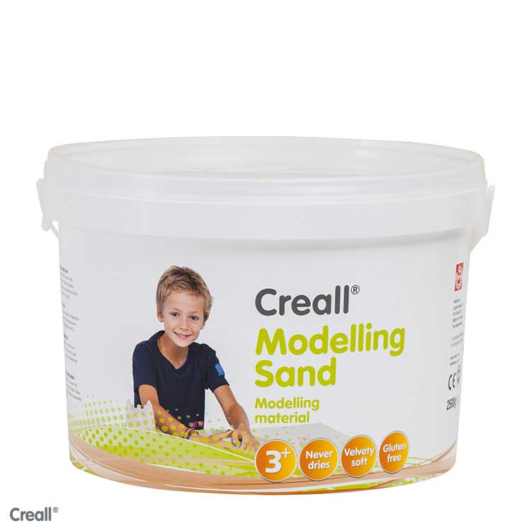 Creall Modelling Sand in 5 colours