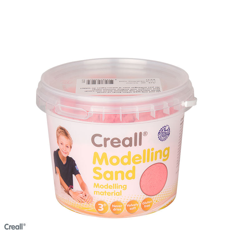 Creall Modelling Sand - 750g Red