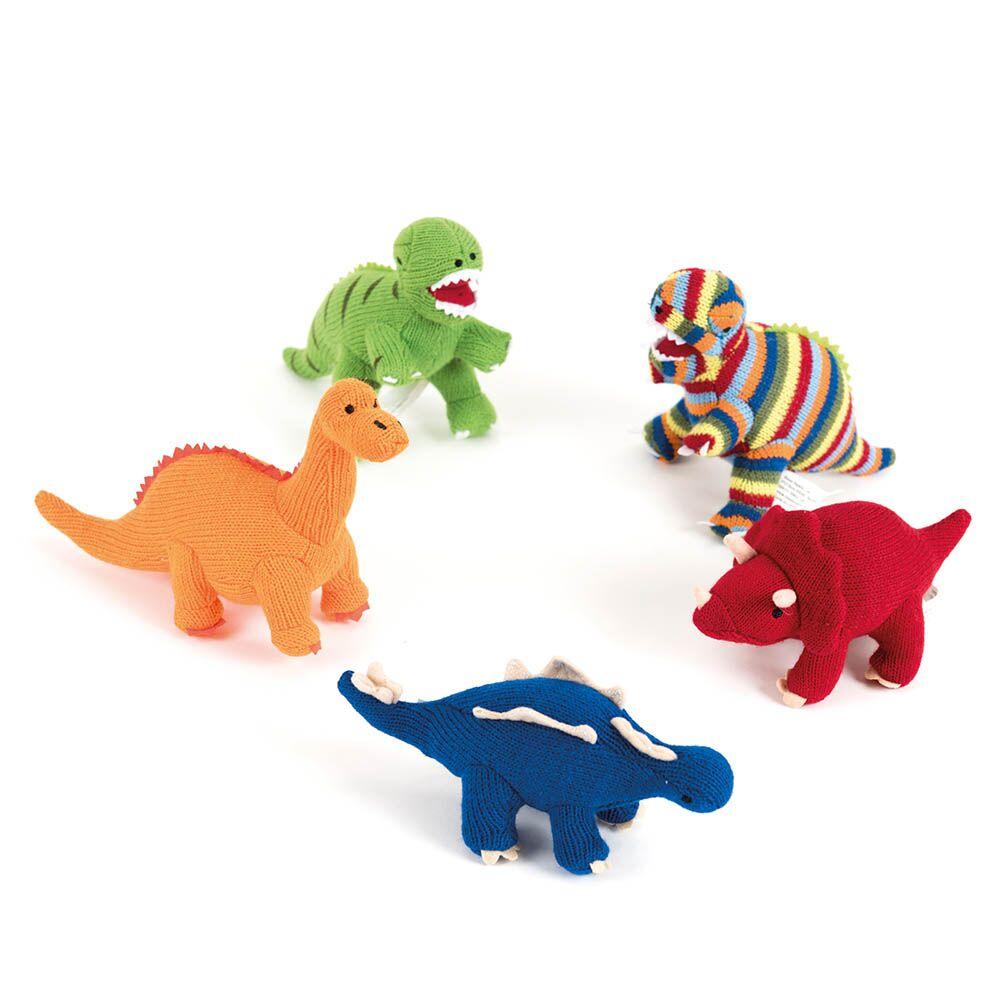 Knitted Dinosaurs Set of 5