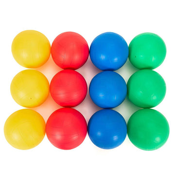 Super Safe Playground Balls Assorted 12pk 16.5cm