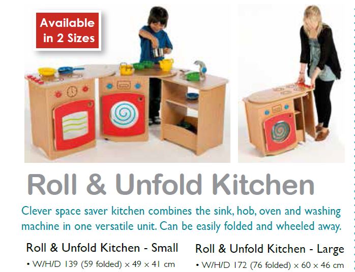 Roll & Unfold Kitchen-Large 