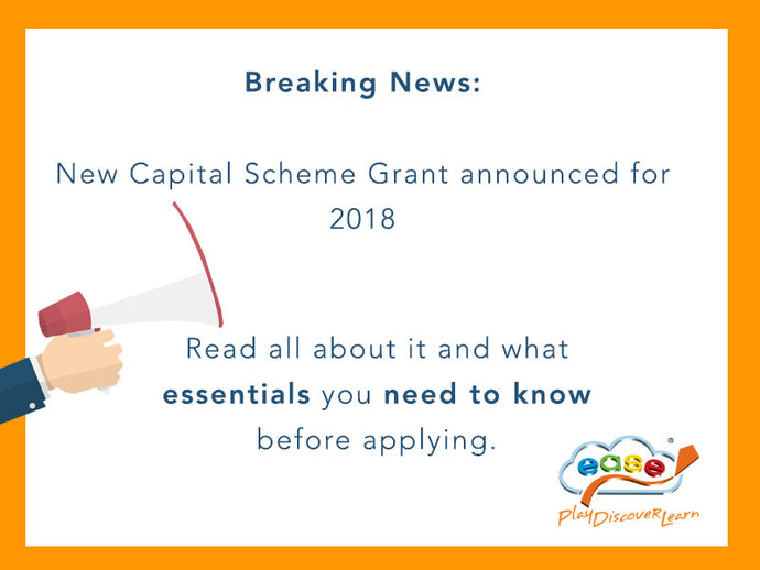 New Capital Funding Announced for 2018
