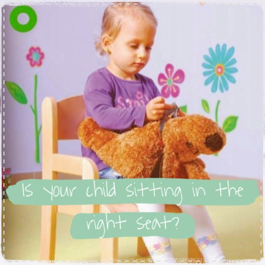 Is Your Child Sitting In The Right Seat?