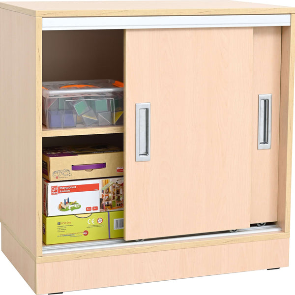M cabinet with sliding doors - maple
