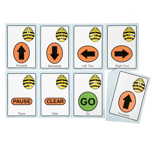 A5 Bee Bot Cards