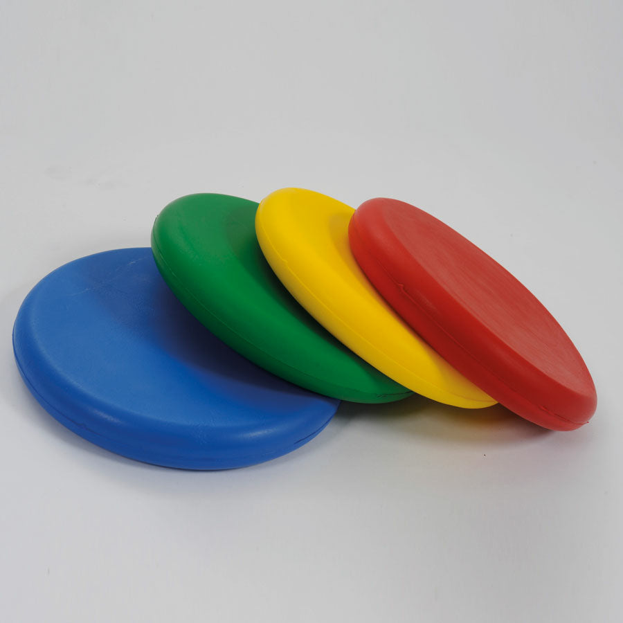 Safe Foam 4 Colour Frisbees 4pk