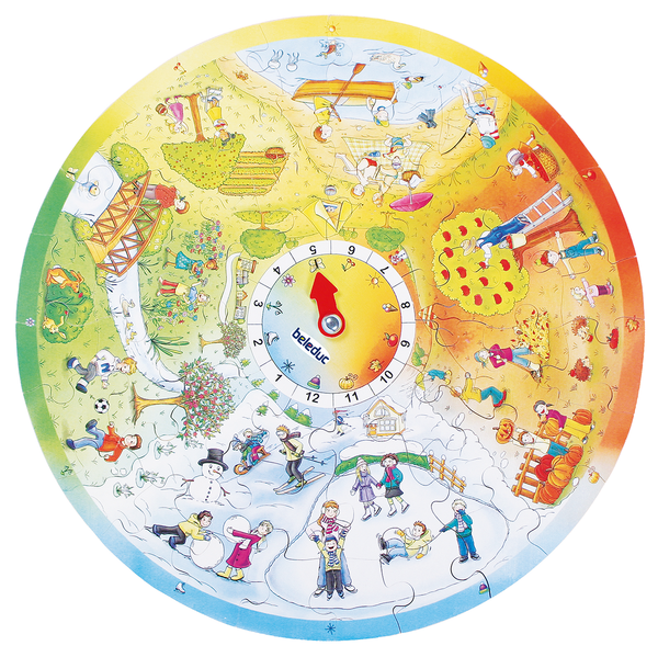 XXL Learning Puzzle 4 Seasons