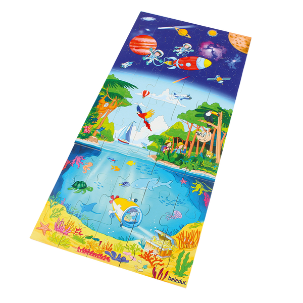 Deep Sea to the Cosmos Floor Puzzle