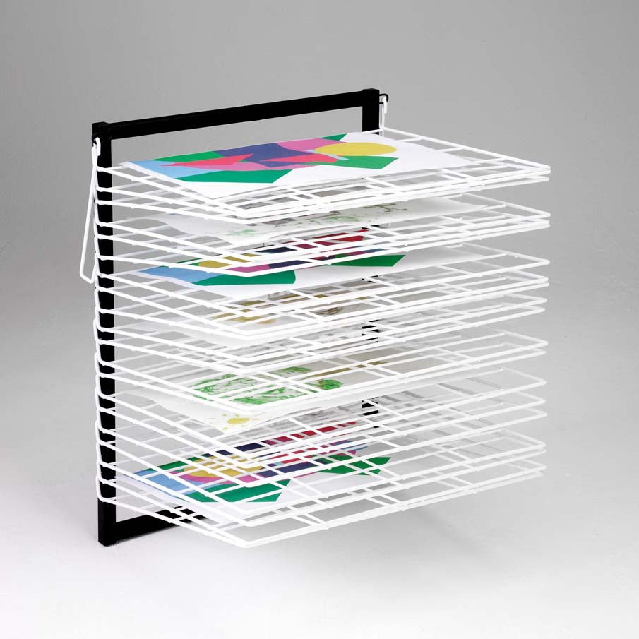 20 Shelf Wall Mounted Art Drying Rack – EASE
