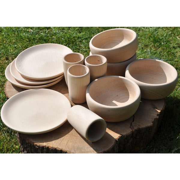 Real Size Natural Tea Set