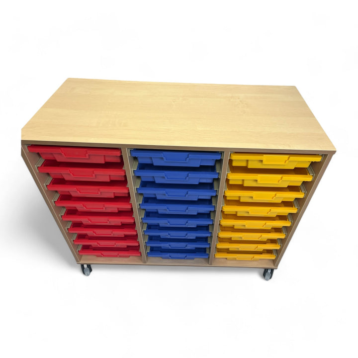 24 Shallow Tray Storage Unit - All options - EASE