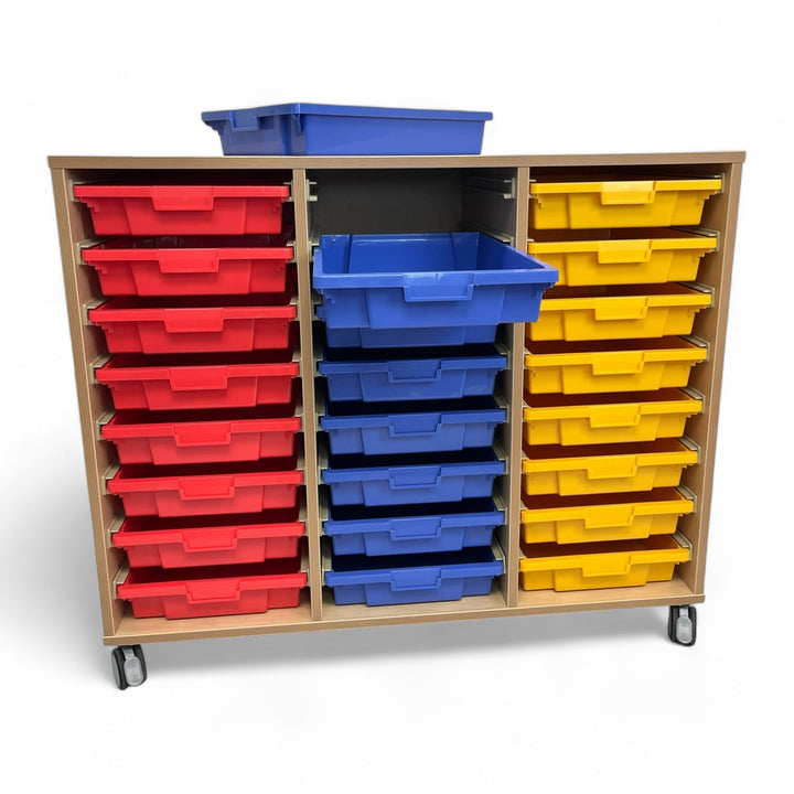 24 Shallow Tray Storage Unit - All options - EASE