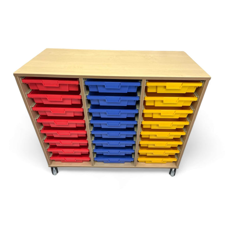 24 Shallow Tray Storage Unit - All options - EASE