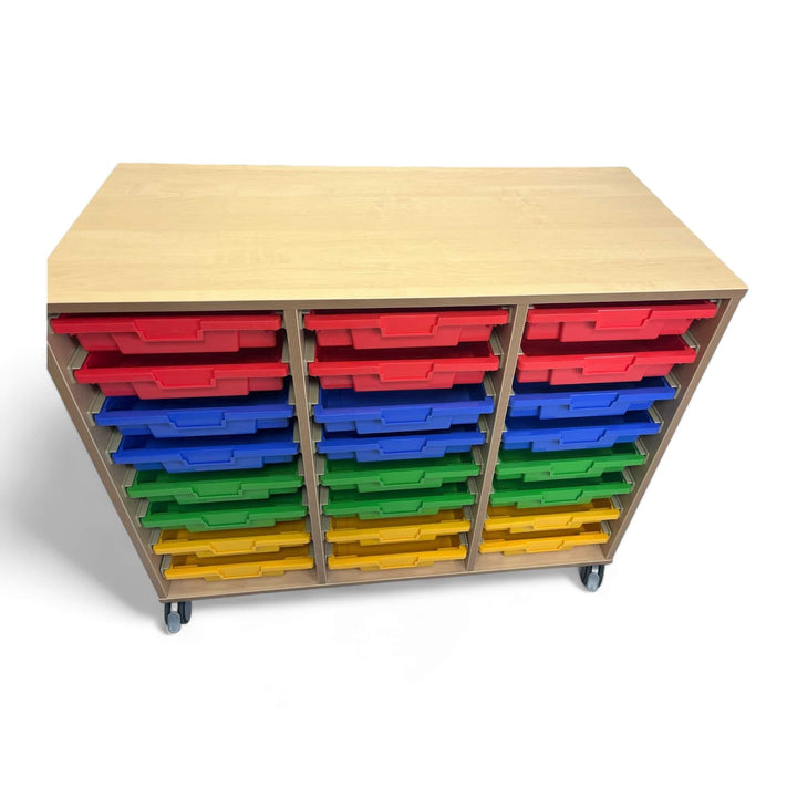 24 Shallow Tray Storage Unit - All options - EASE