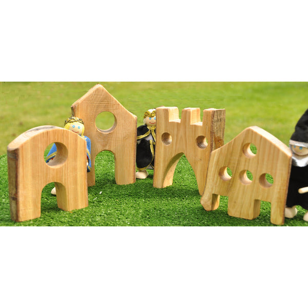 Chunky Houses Pack of 4