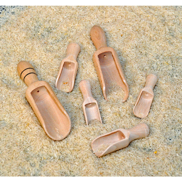 Wooden Scoops (6pk)