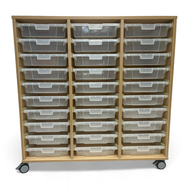 30 Shallow Tray Storage Unit - All options - EASE