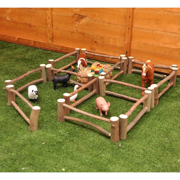 Small World Rustic Fences 12 Pk