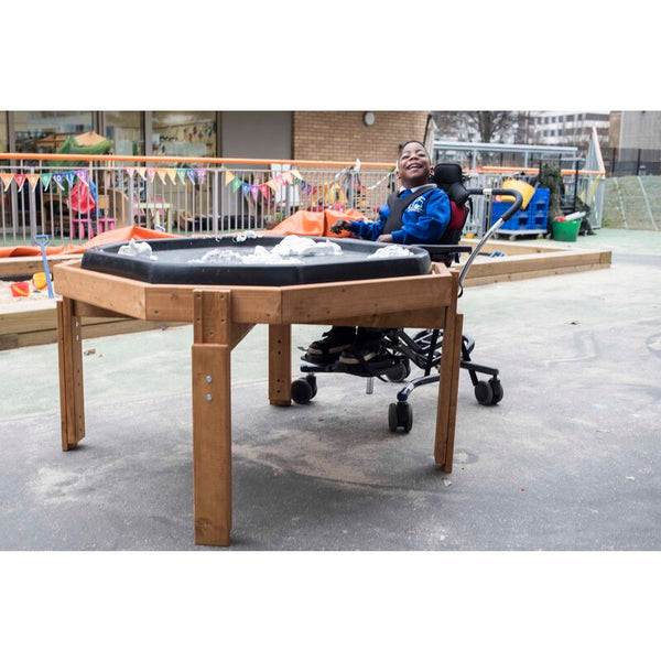 Wheelchair Tuff Tray Stand