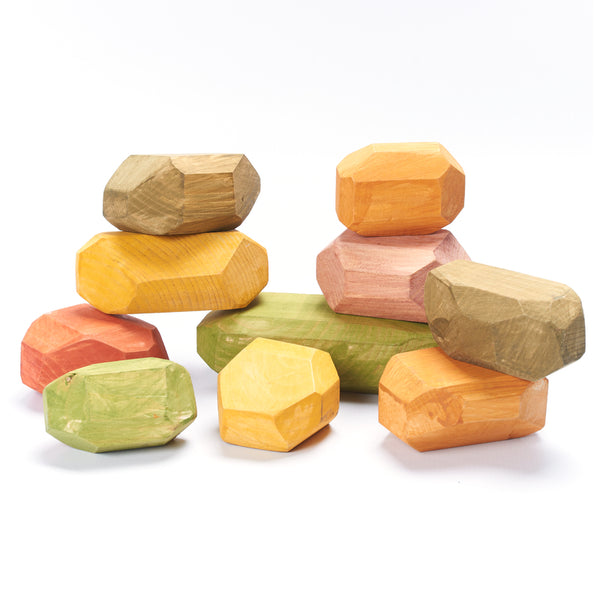 Coloured Boulders Pack of 10