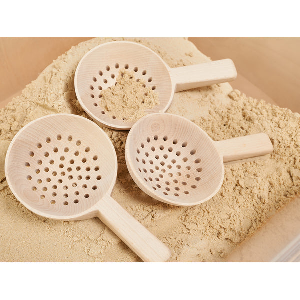 Short Handle Holey Spoons (3pk)