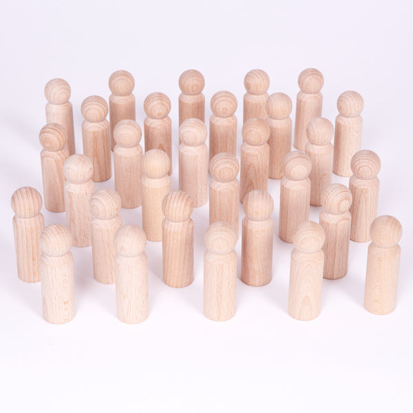 Plain Peg People Pack of 30