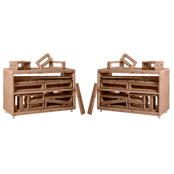 Deckciting Trolley & 25 Deckciting Blocks