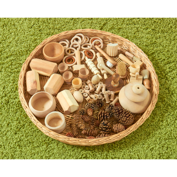 Heuristic Wicker Tray