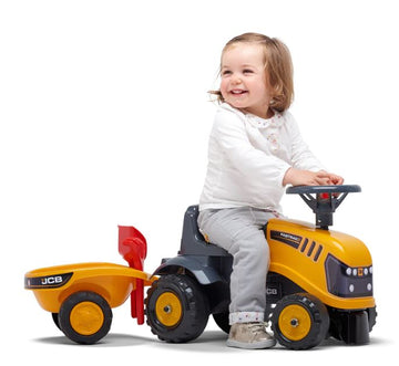 Baby JCB Ride on Tractor with Trailer