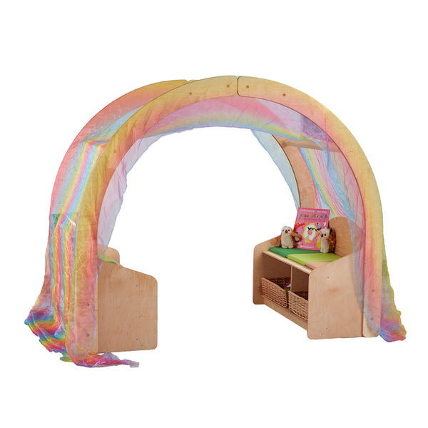 Rafiki Den with Benches