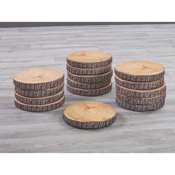 Log Slice Cushions Pack of 15