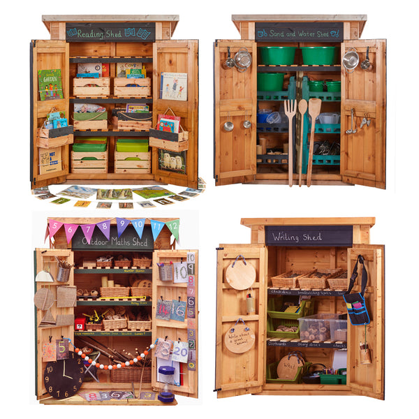 Curriculum Sheds Set of 4