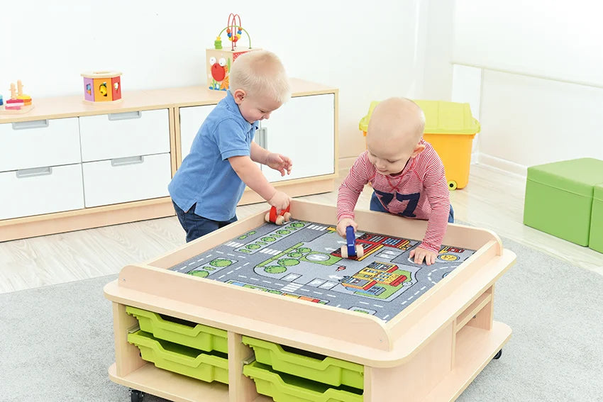 Play Table Mat Square - City
