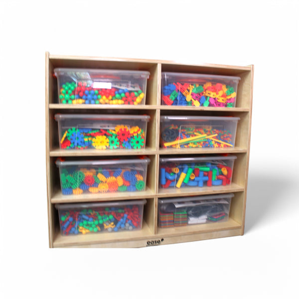 Storage Cabinet with 8 construction sets