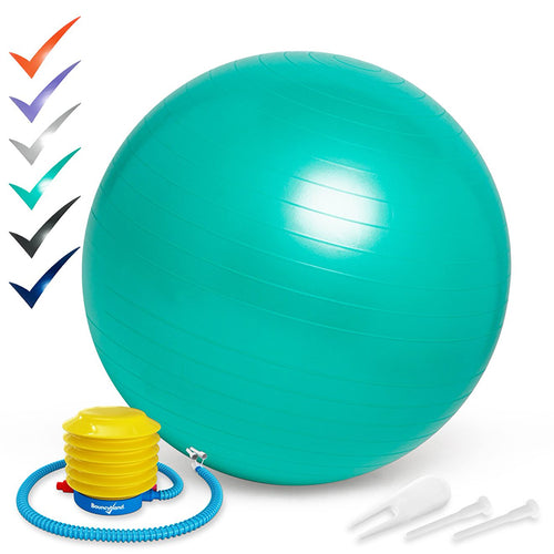 55cm Balance Ball Weighted Seat Green