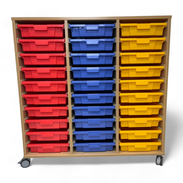 30 Shallow Tray Storage Unit  - All options