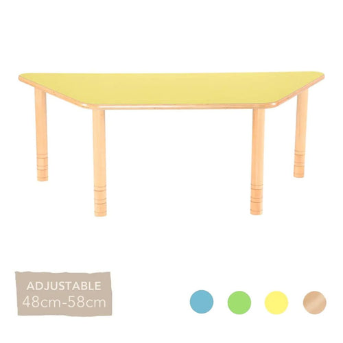 Flexi Trapezial Table - 48-58cm - All Colours