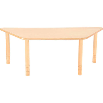Flexi Trapezial Table - Green - 64-76cm