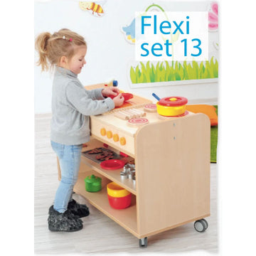 Mobile Kitchen with Flexi S Cabinet