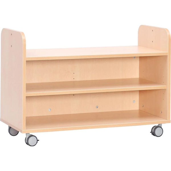 Movable S cabinet with shelf for corners