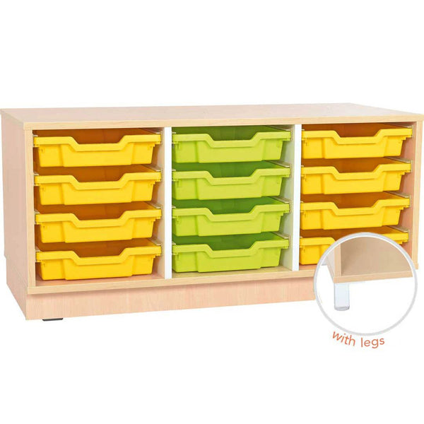 S Cabinet Large For Plastic Containers with Legs