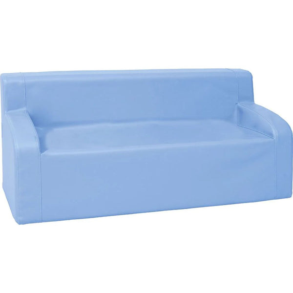 Sofa with armrests - blue