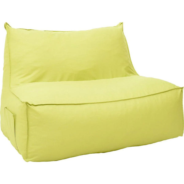 Pouf double couch green