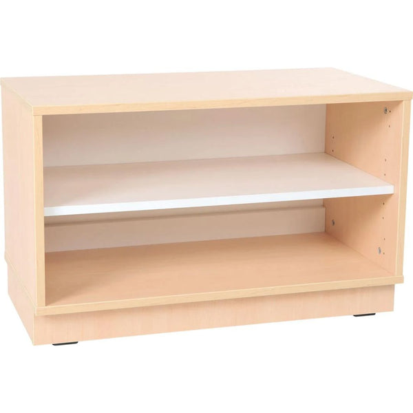 Quadro cabinet with 1 shelf with Plinth