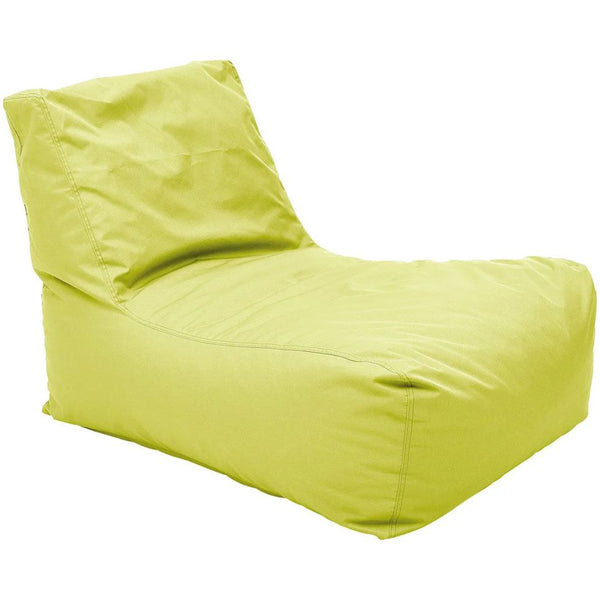 Pouf single chair green