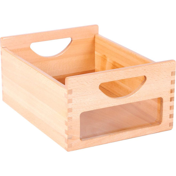 Wooden Container with Window Beech
