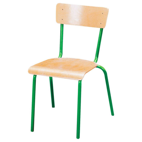 Steel Chair - Green 43cm