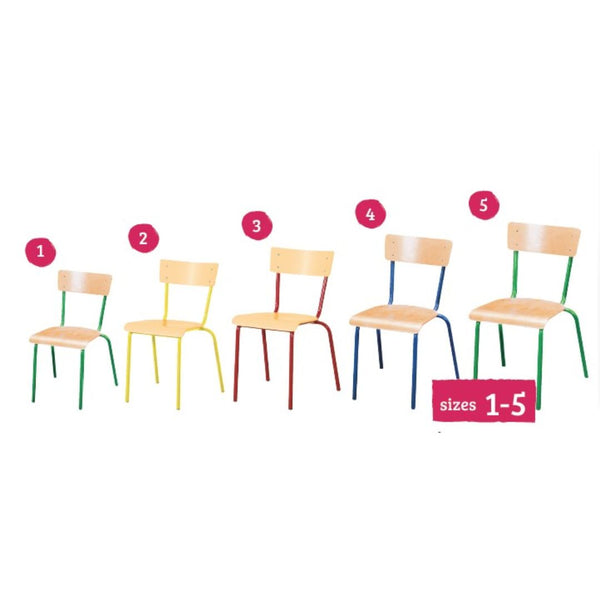 Steel Chair 35cm all colours
