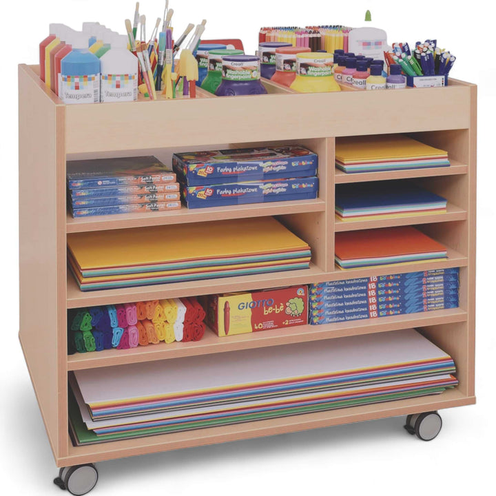 Art cabinet with wheels - EASE